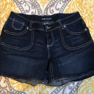 Jean shorts size 18